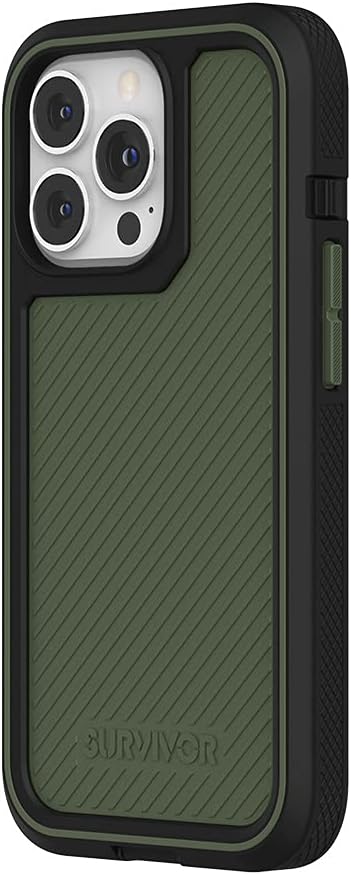 Survivor Earth für iPhone 13 Pro schwarz-grün