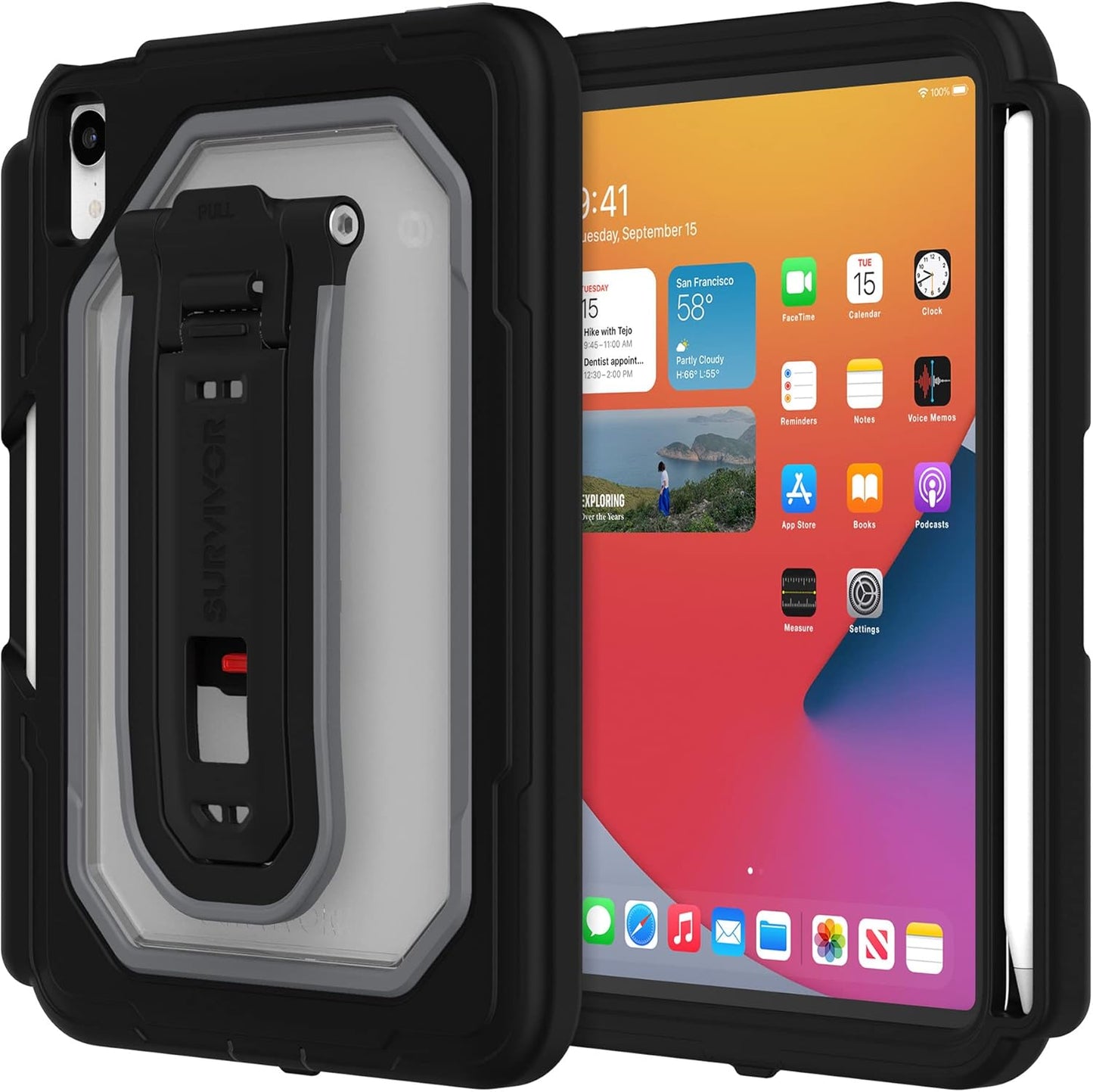 Survivor All-Terrain für iPad Mini (6. Gen.) schwarz