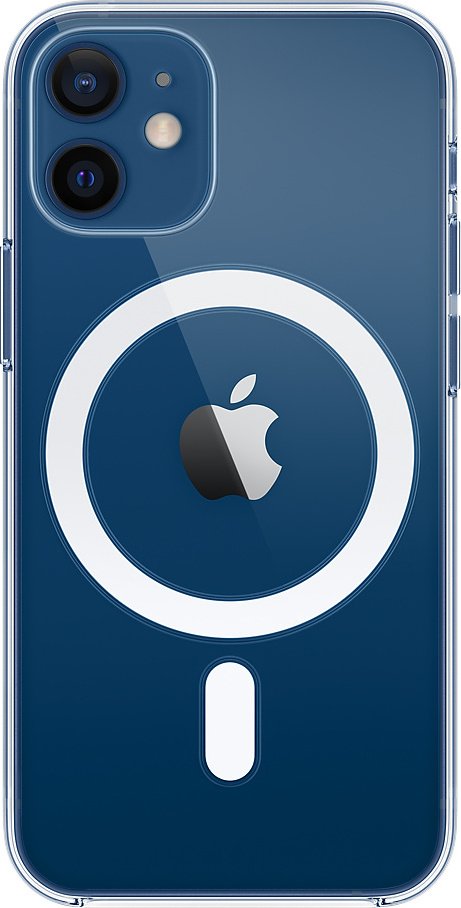 Apple iPhone 12 mini Clear Case mit MagSafe transparent – Seitenansicht