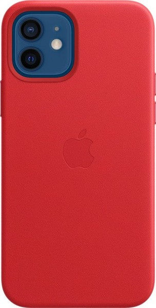 Apple iPhone 12/12 Pro Leder Case mit MagSafe RED