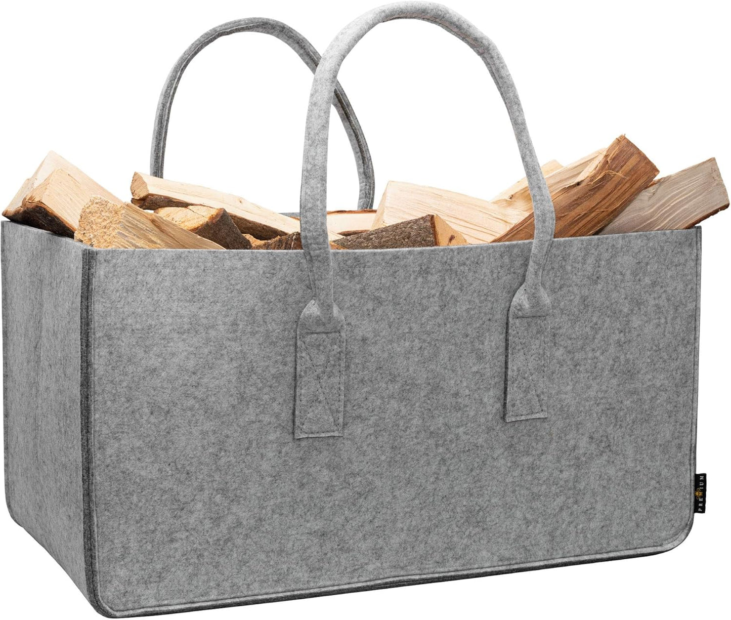 PREMIUM Allzweck Filztasche mit Tragegriff, light-grey