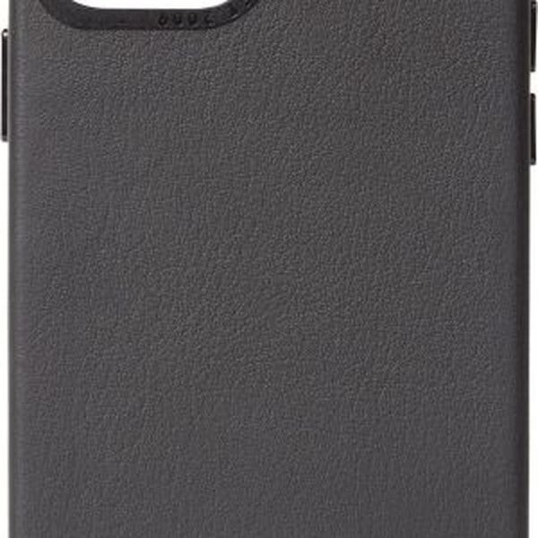 Decoded Leder Backcover für Apple iPhone 12 / 12 Pro, schwarz D20IPO61BC2BK
