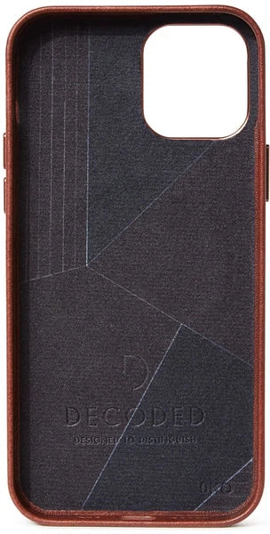 Decoded Magsafe Leder Back Cover iPhone 12 / 12 Pro D20IPO61BC6CBN
