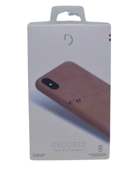 Decoded Back Cover für iPhone XR Cinnamon Brown D8IPO61BC2CBN