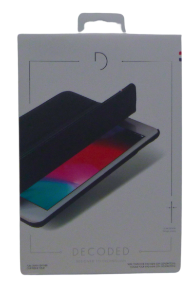 Decoded Leder Slim Cover für iPad mini 4/5 7,9" schwarz D9IPAM5SC1BK