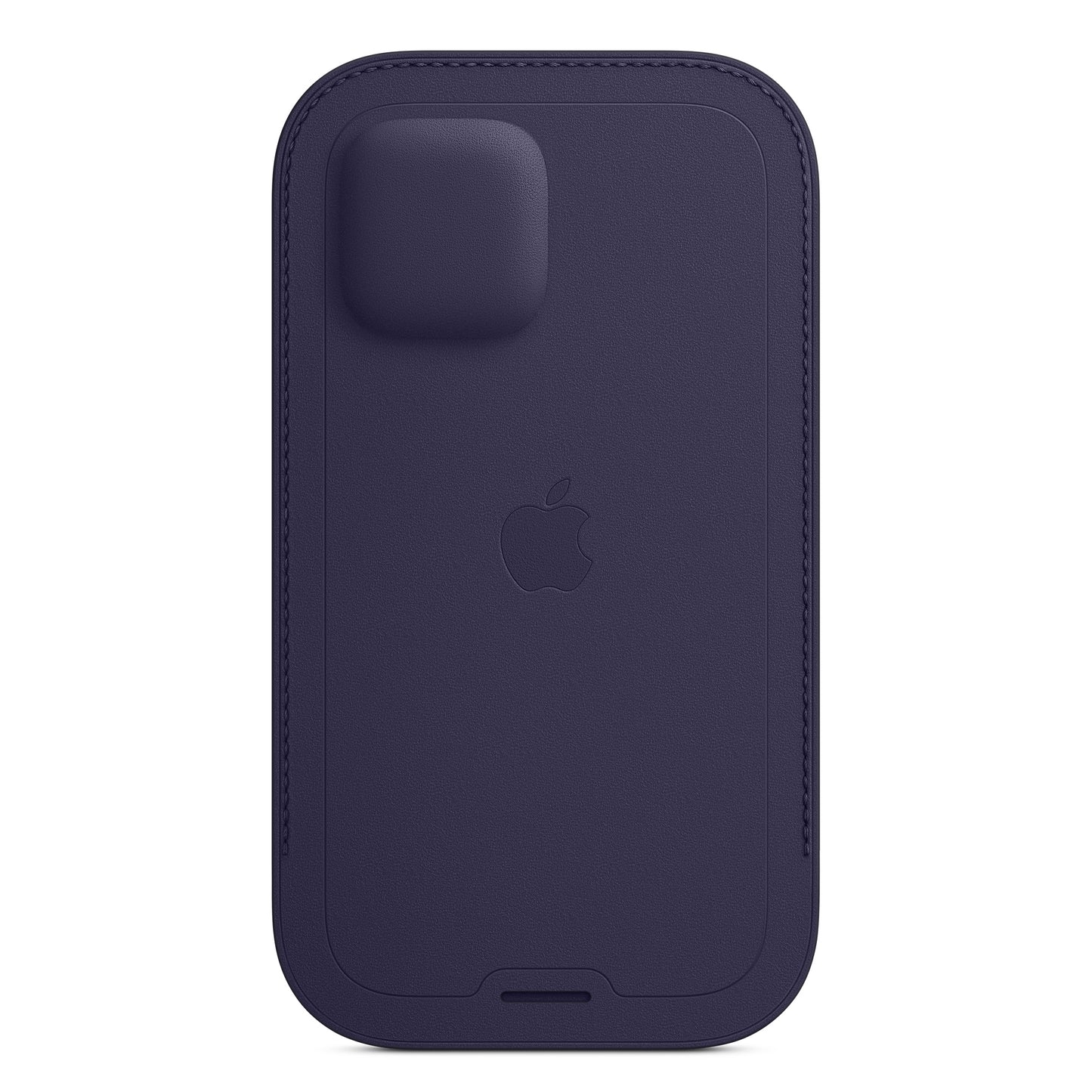 Apple Lederhülle mit MagSafe für iPhone 12/12 Pro dunkelviolett – Anwendung