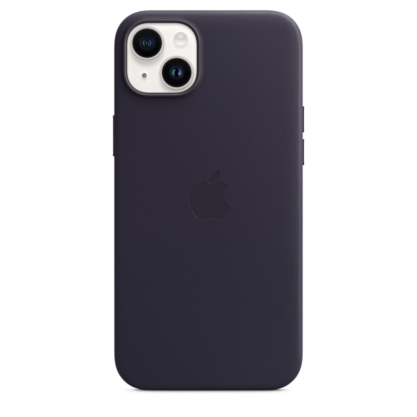 Apple iPhone 14 Plus Leder Case mit MagSafe tinte – Seitenansicht