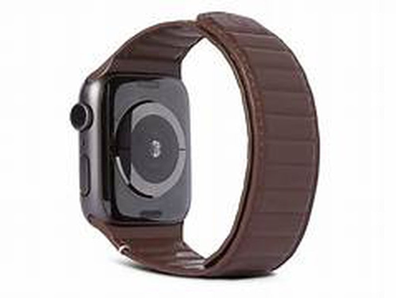 Decoded 42/44 mm Lederarmband mit Schlaufe