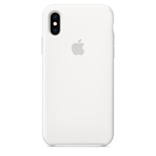 Apple iPhone XS Silikon Case – Weiß MRW82ZM/A