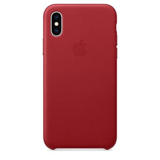 Apple iPhone XS Leder Case, (PRODUCT)RED