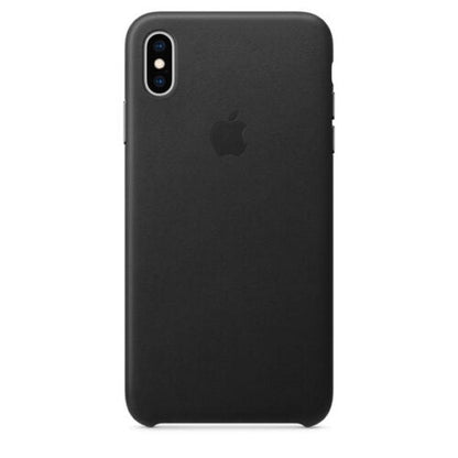 Apple iPhone XS Silikon Case – Schwarz – Frontansicht