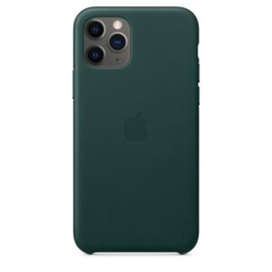 Apple iPhone 11 Pro Leder Case, waldgrün