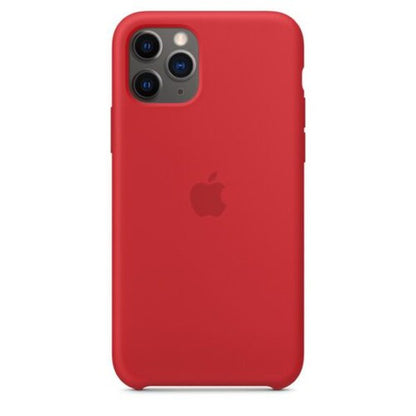 Apple iPhone 11 Pro Silikon Case, RED – Frontansicht