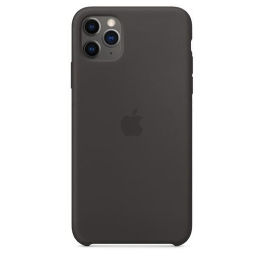 Apple iPhone 11 Pro Max Silikon Case, schwarz