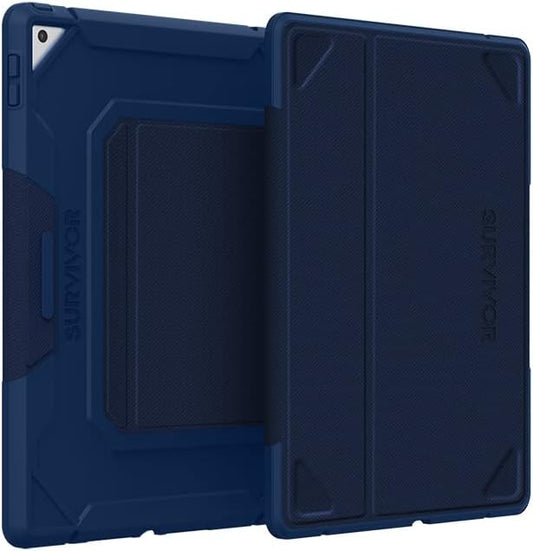 Survivor Rugged Folio für iPad 10.2" (9/8/7 Gen.) dunkelblau