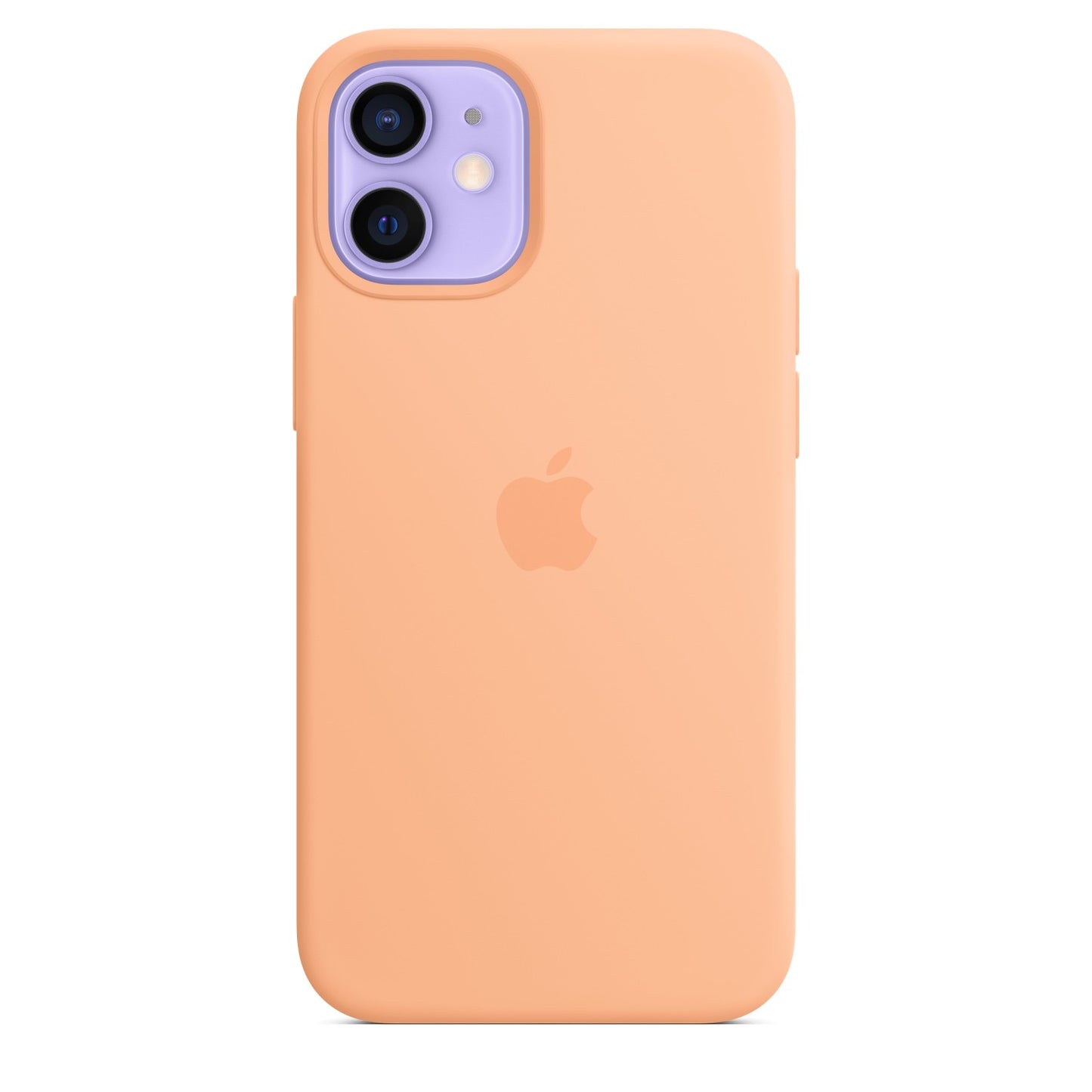 Apple Silikon Case mit MagSafe für iPhone 12 Mini Cantaloupe MJYW3ZM/A