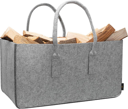 PREMIUM Allzweck Filztasche mit Tragegriff, light-grey