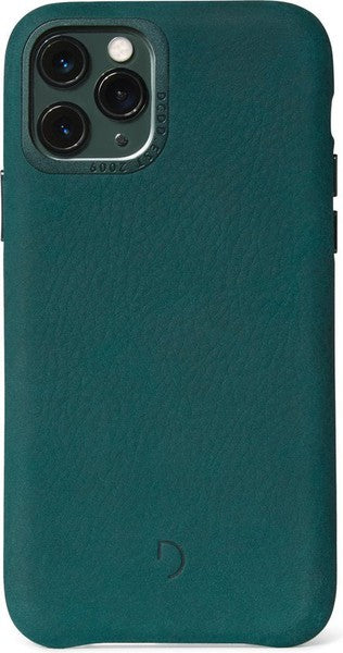 Decoded Leder Back Cover iPhone 11 Pro waldgrün
