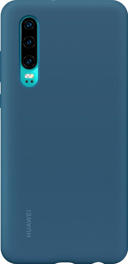 Huawei Silicone Car Case für P30 blau