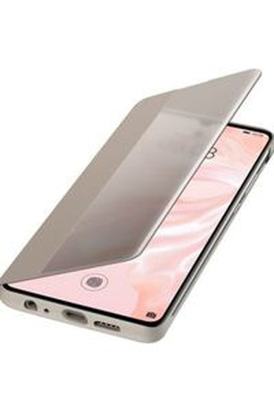 Huawei Smart View Flip Cover für P30 khaki