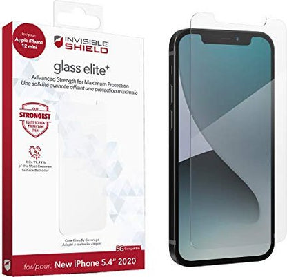 ZAGG InvisibleShield Glass Elite+ für das Apple iPhone 12 mini