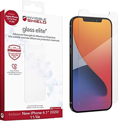 ZAGG InvisibleShield Glass Elite+ für das Apple iPhone 12/12 Pro