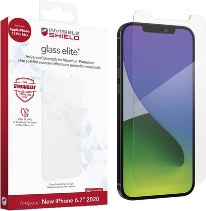 ZAGG InvisibleShield Glass Elite+ für das Apple iPhone 12 Pro Max