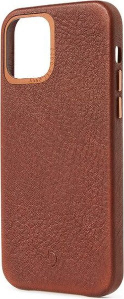 Decoded Leder Back Cover iPhone 12 mini, braun