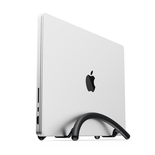 Twelve South BookArc Flex - Vertikaler Laptop-Staender fuer MacBook, Schwarz