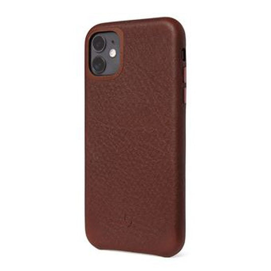 Decoded Leder Back Cover iPhone 11 braun D9IPOXIRBC2CBN