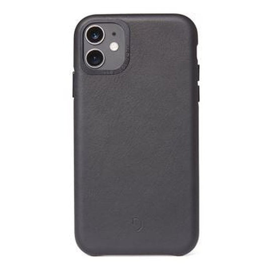 Decoded Leder Back Cover iPhone 11 schwarz D9IPOXIRBC2BK