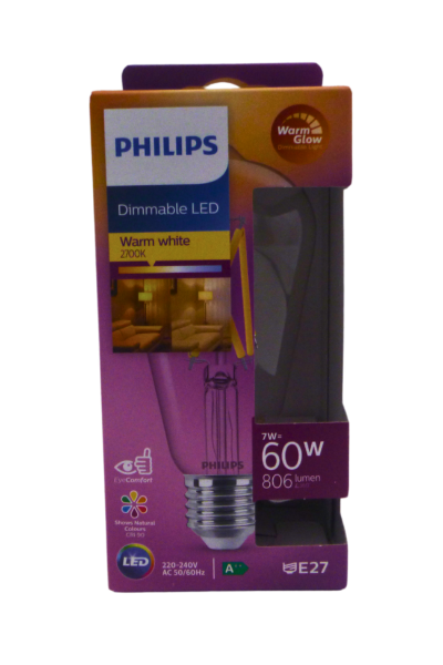 Philips Classic LED Birne E27 7-60W/WW