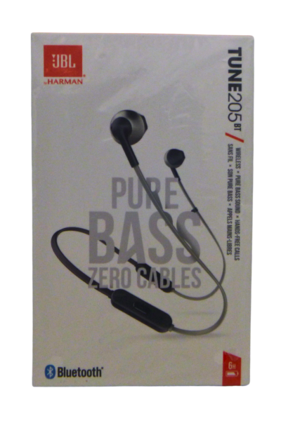 JBL Tune205 BT wireless in-ear Kopfhörer schwarz