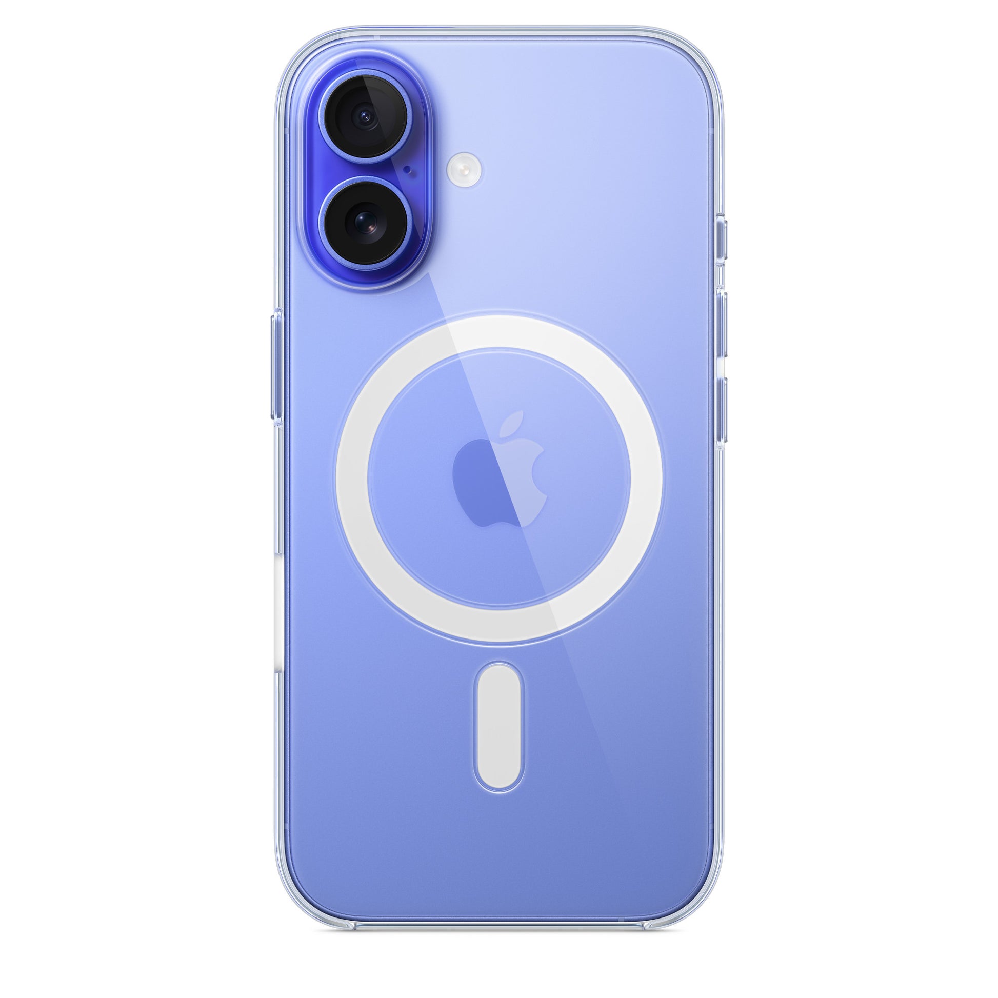 Apple iPhone 16 Clear Case mit MagSafe transparent – Frontansicht