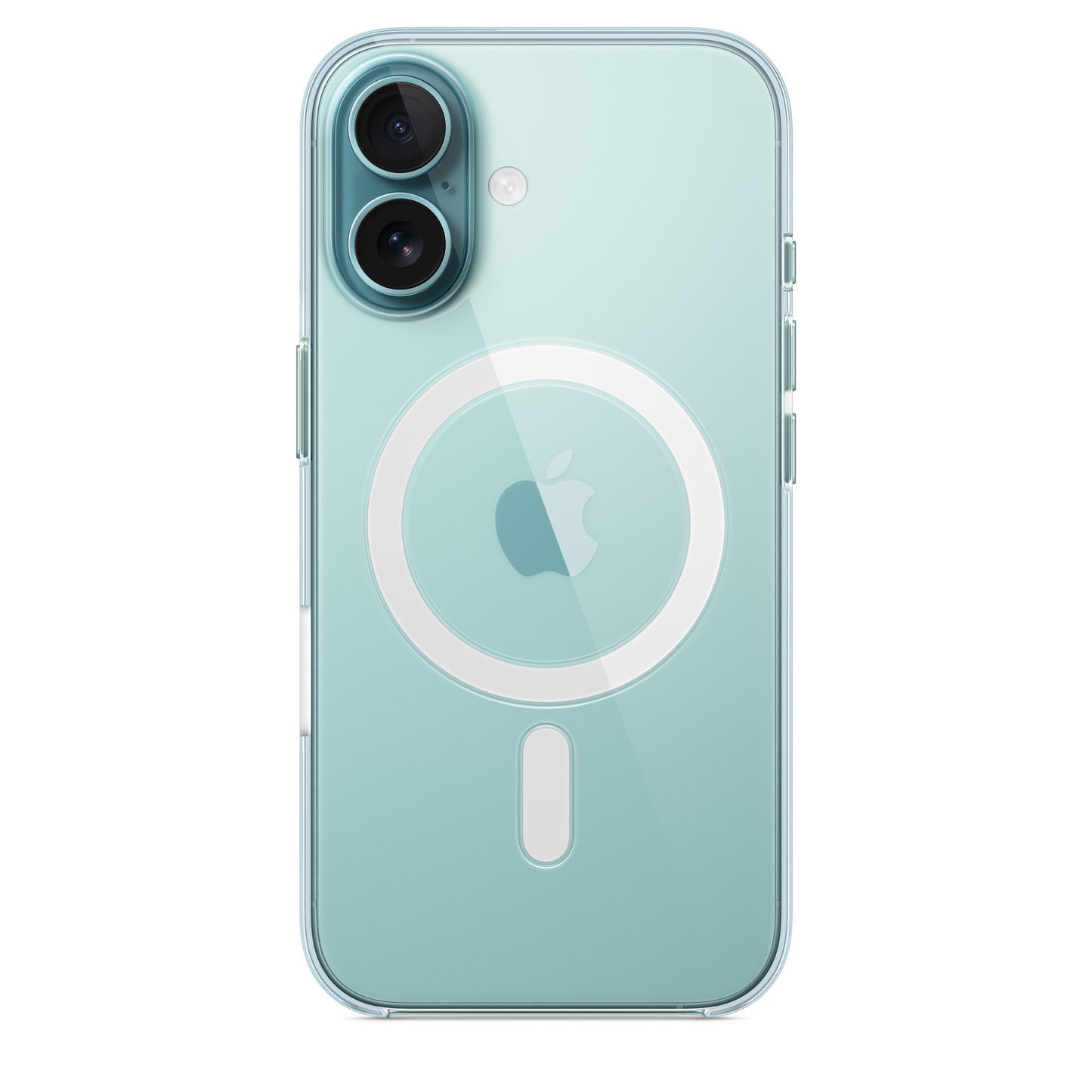 Apple iPhone 16 Clear Case mit MagSafe transparent – Detail