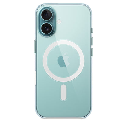 Apple iPhone 16 Clear Case mit MagSafe transparent – Detail