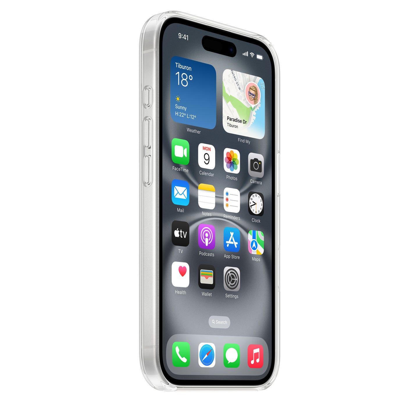 Apple iPhone 16 Clear Case mit MagSafe transparent – Ansicht 6
