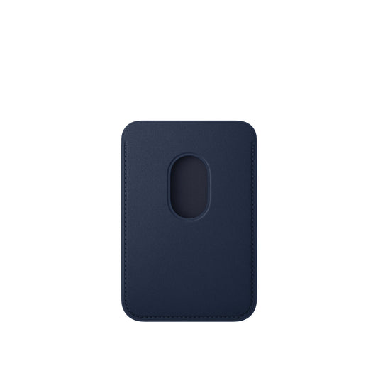 Apple iPhone Feingewebe Wallet mit MagSafe tiefblau MA6X4ZM/A