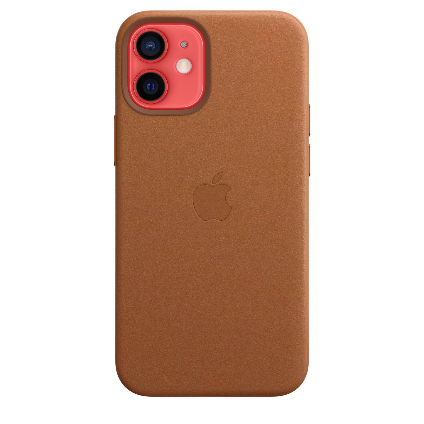 Apple iPhone 12 mini Leder Case mit MagSafe sattelbraun – Anwendung