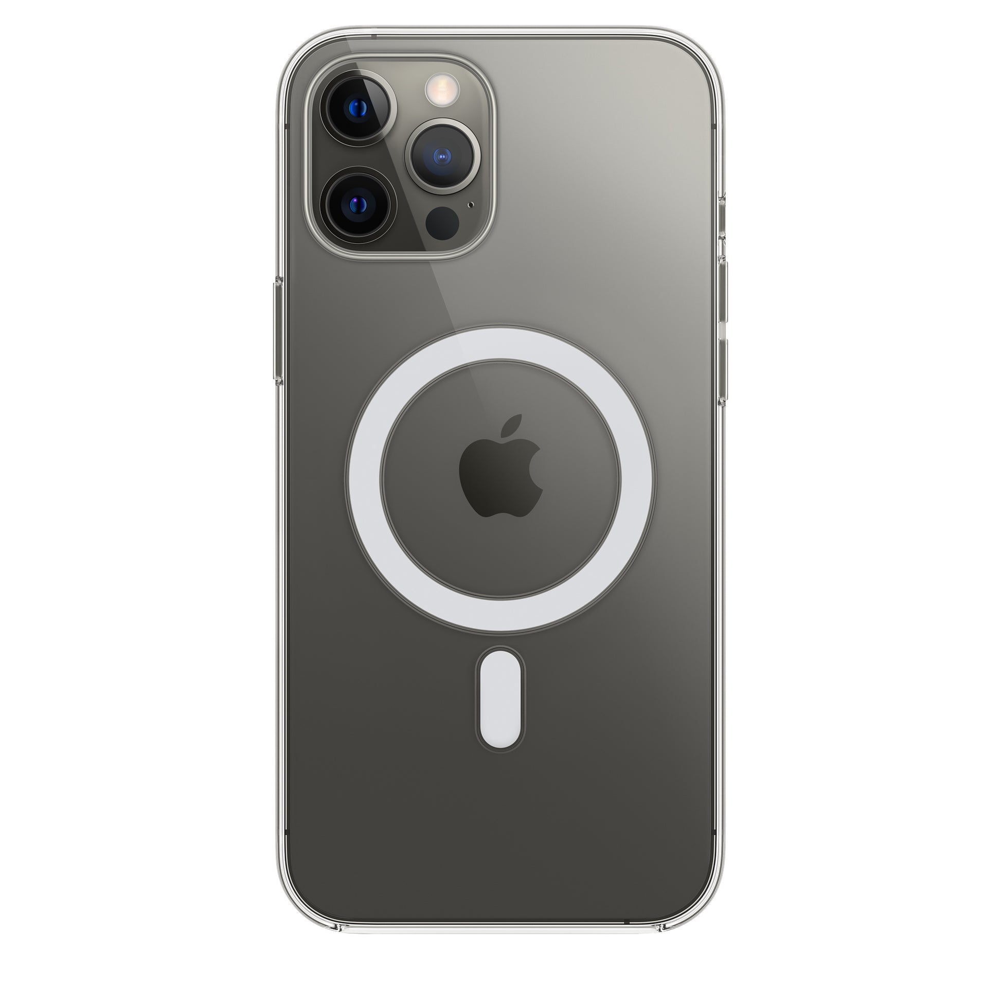 Apple iPhone 12 Pro Max Clear case mit MagSafe transparent – Rückseite