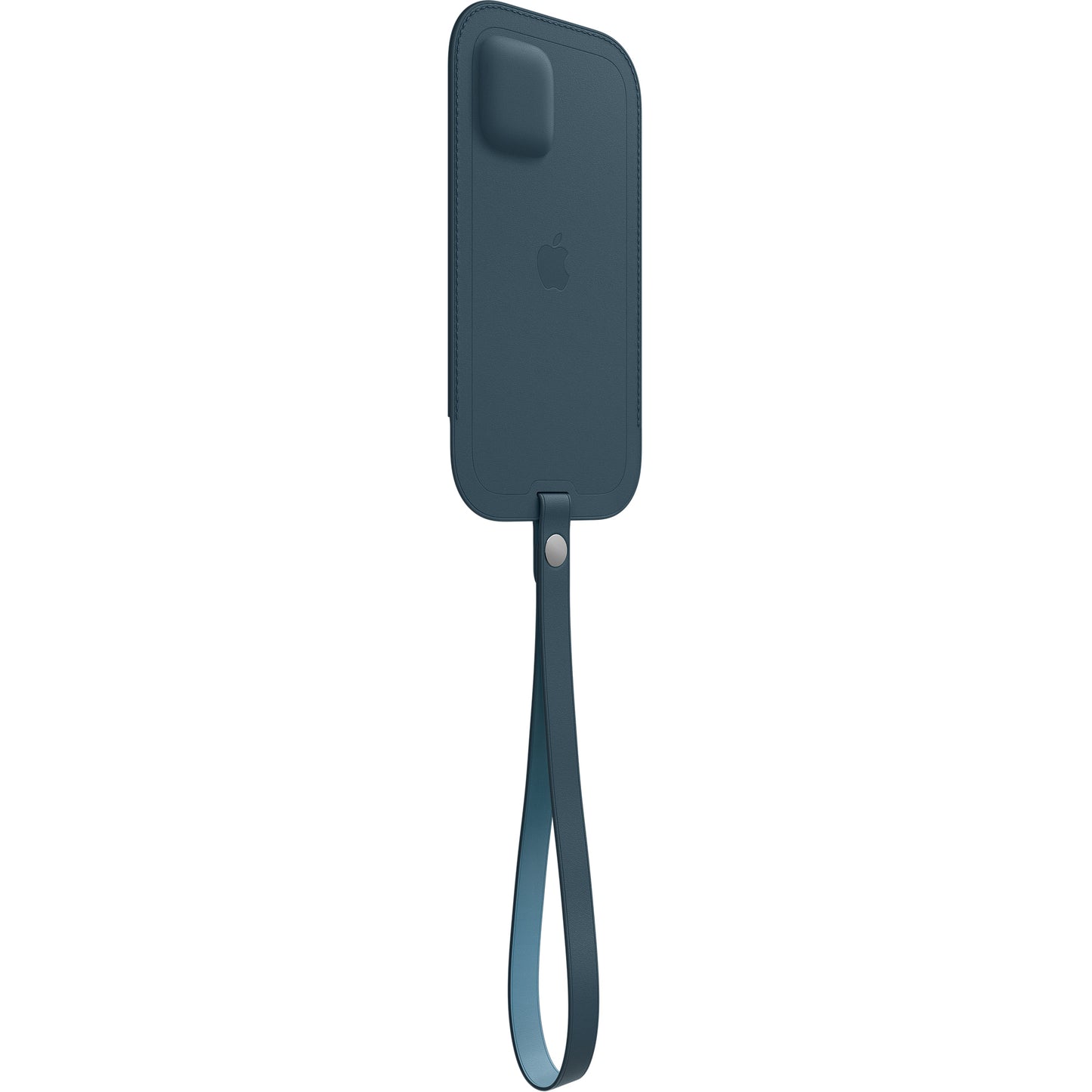 Apple Lederhülle mit MagSafe für iPhone 12 Pro Max baltisch blau iP12-6723839401 – Detail