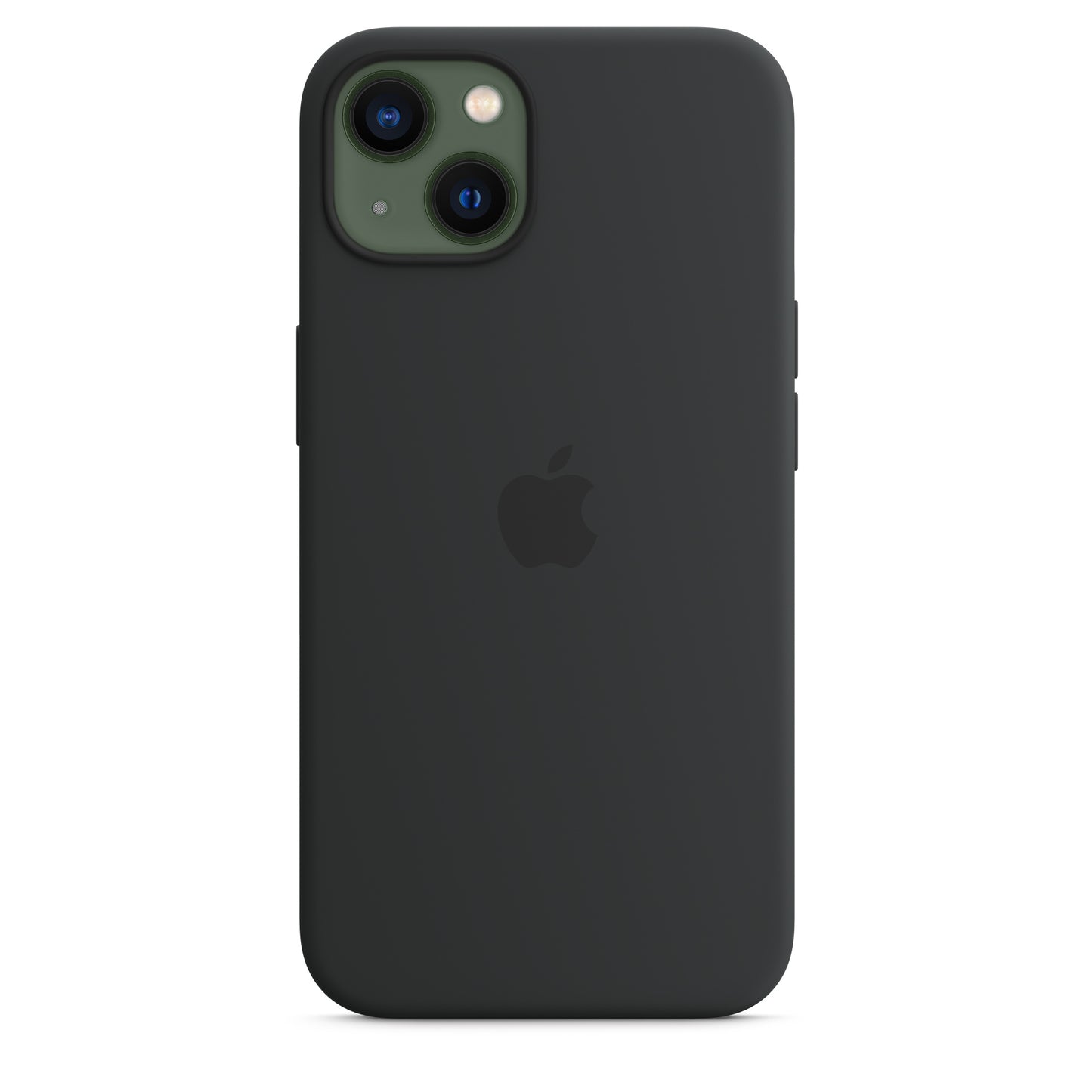 Apple iPhone 13 Silikon Case mit MagSafe mitternacht – Anwendung
