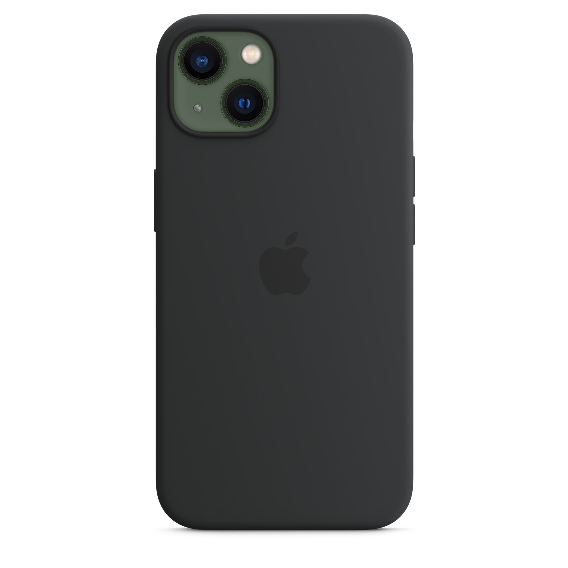 Apple iPhone 13 Silikon Case mit MagSafe mitternacht – Anwendung