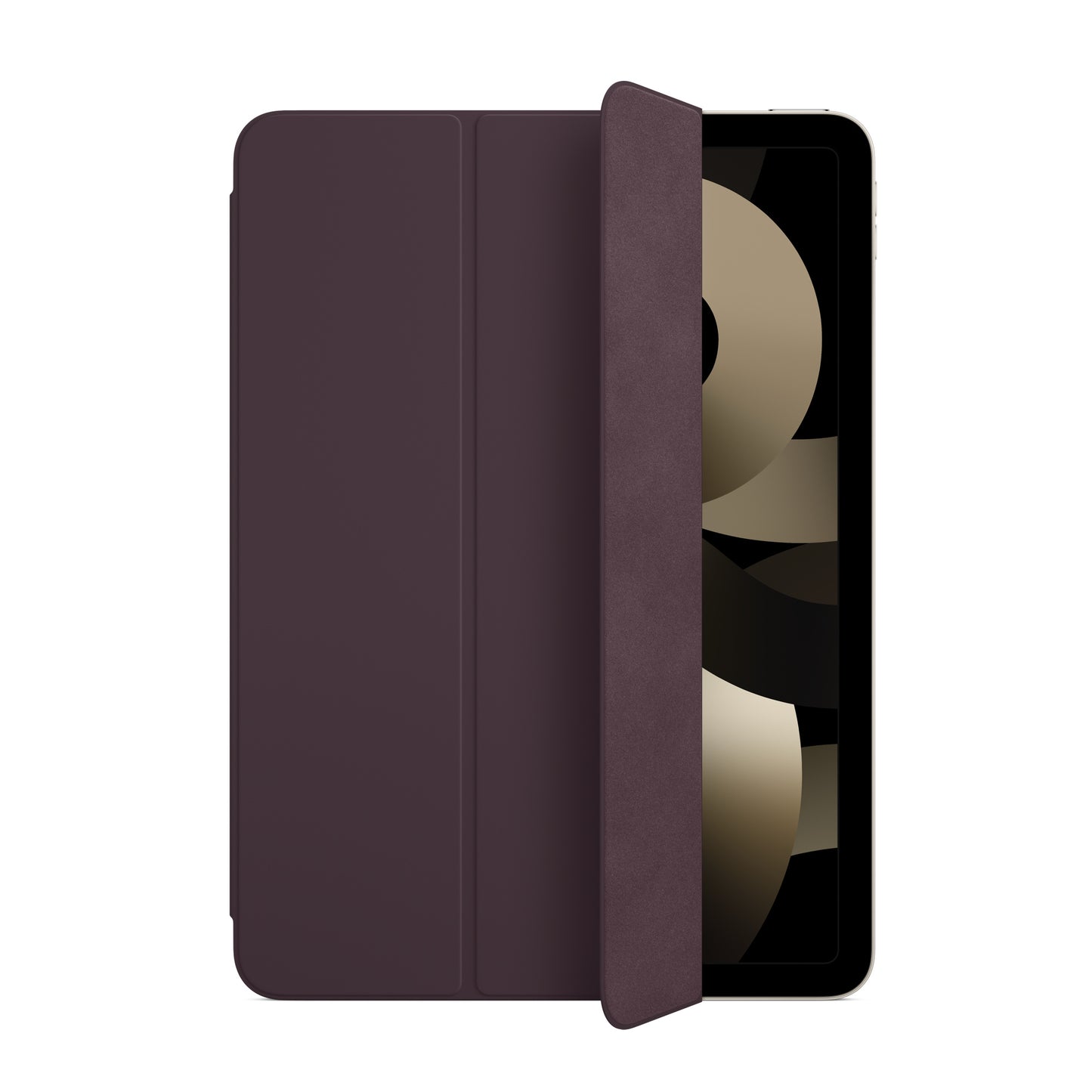 Apple iPad Air Smart Folio Cover Dark Cherry – Rückseite