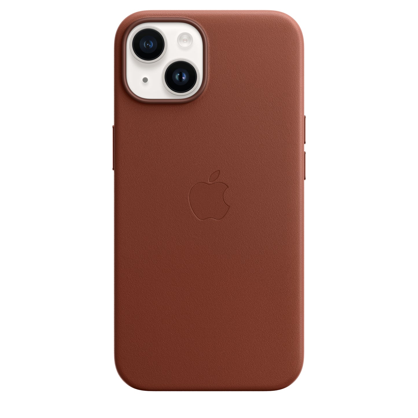 Apple iPhone 14 Leder Case mit MagSafe umber – Anwendung