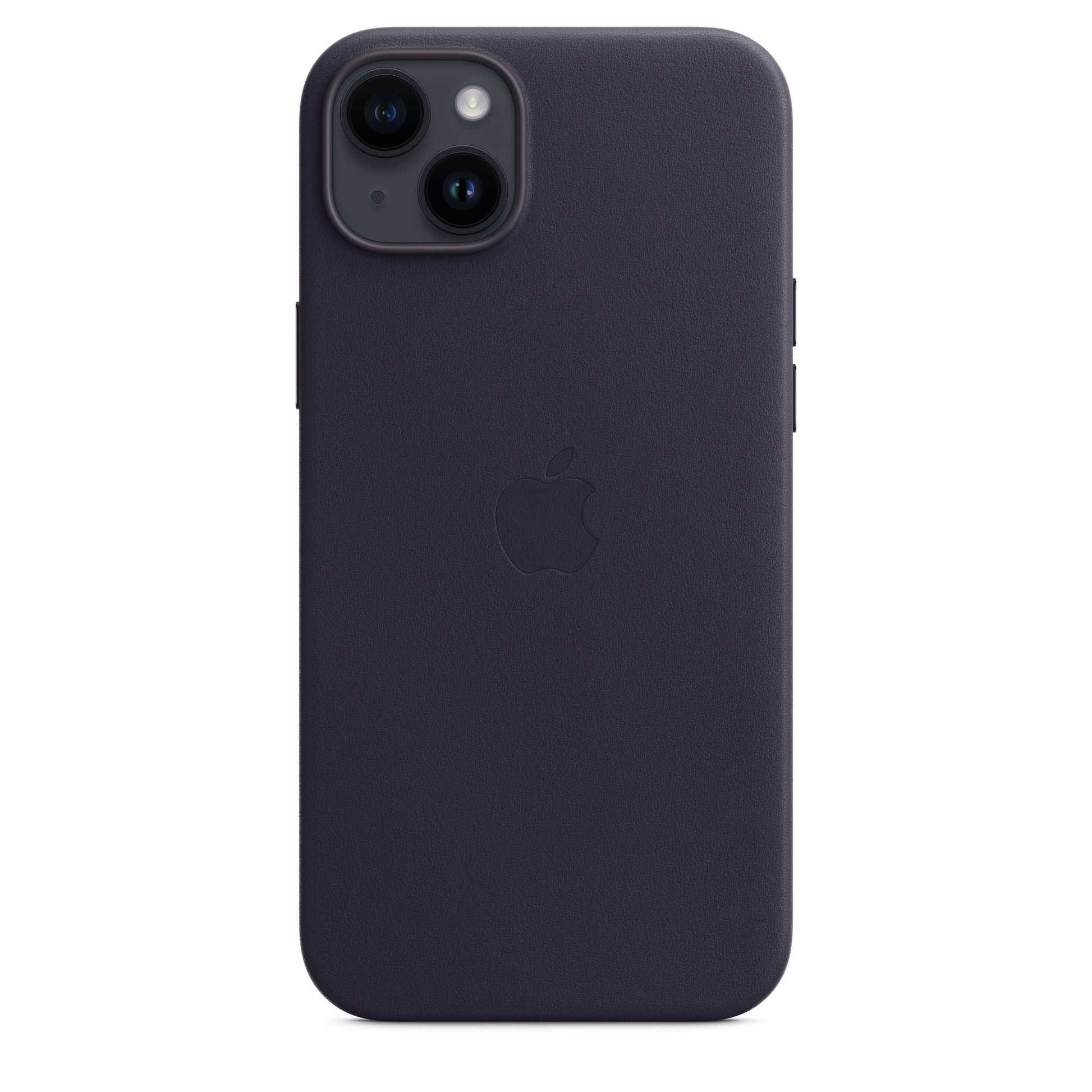 Apple iPhone 14 Plus Leder Case mit MagSafe tinte – Detail