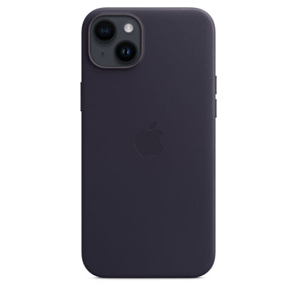 Apple iPhone 14 Plus Leder Case mit MagSafe tinte – Detail