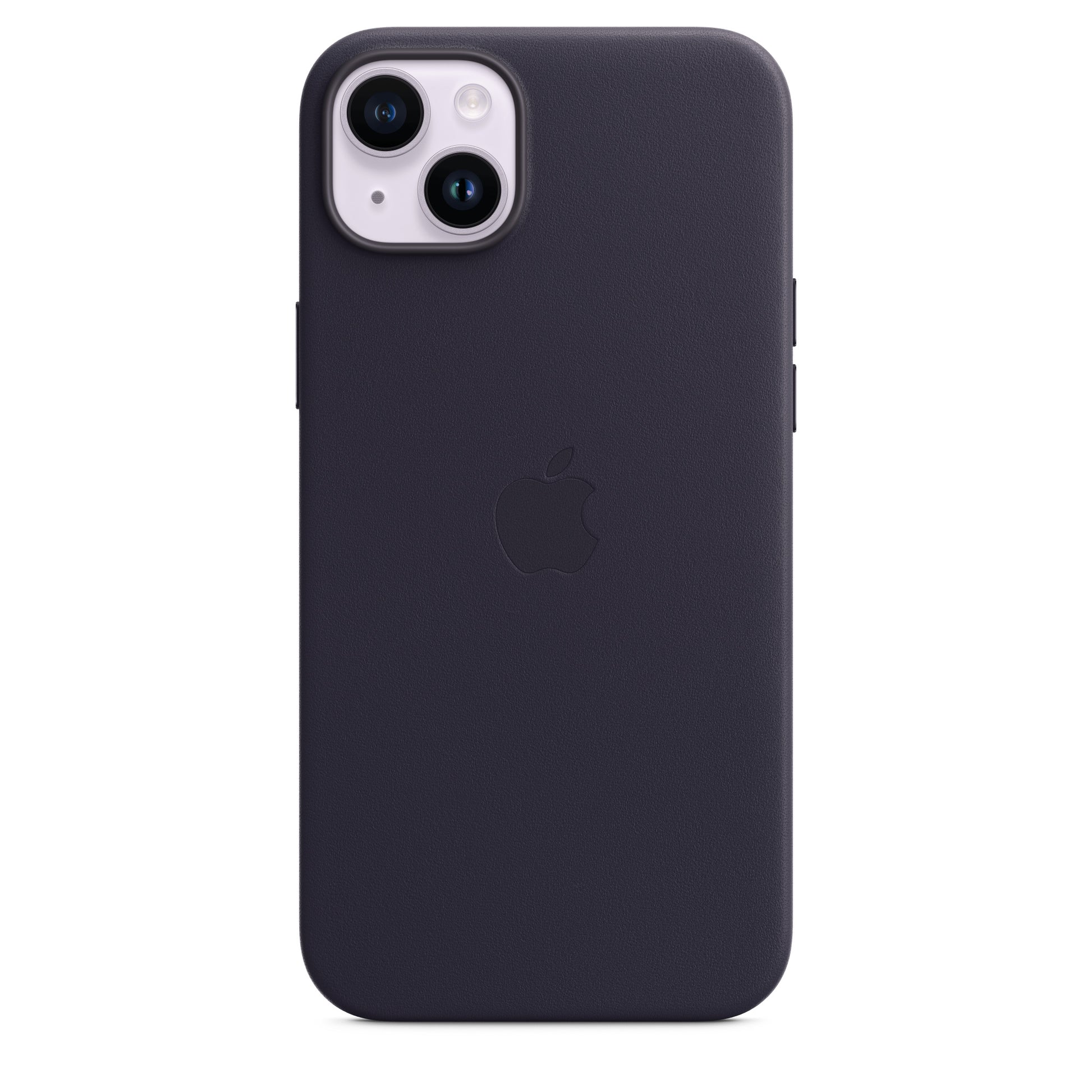 Apple iPhone 14 Plus Leder Case mit MagSafe tinte – Rückseite