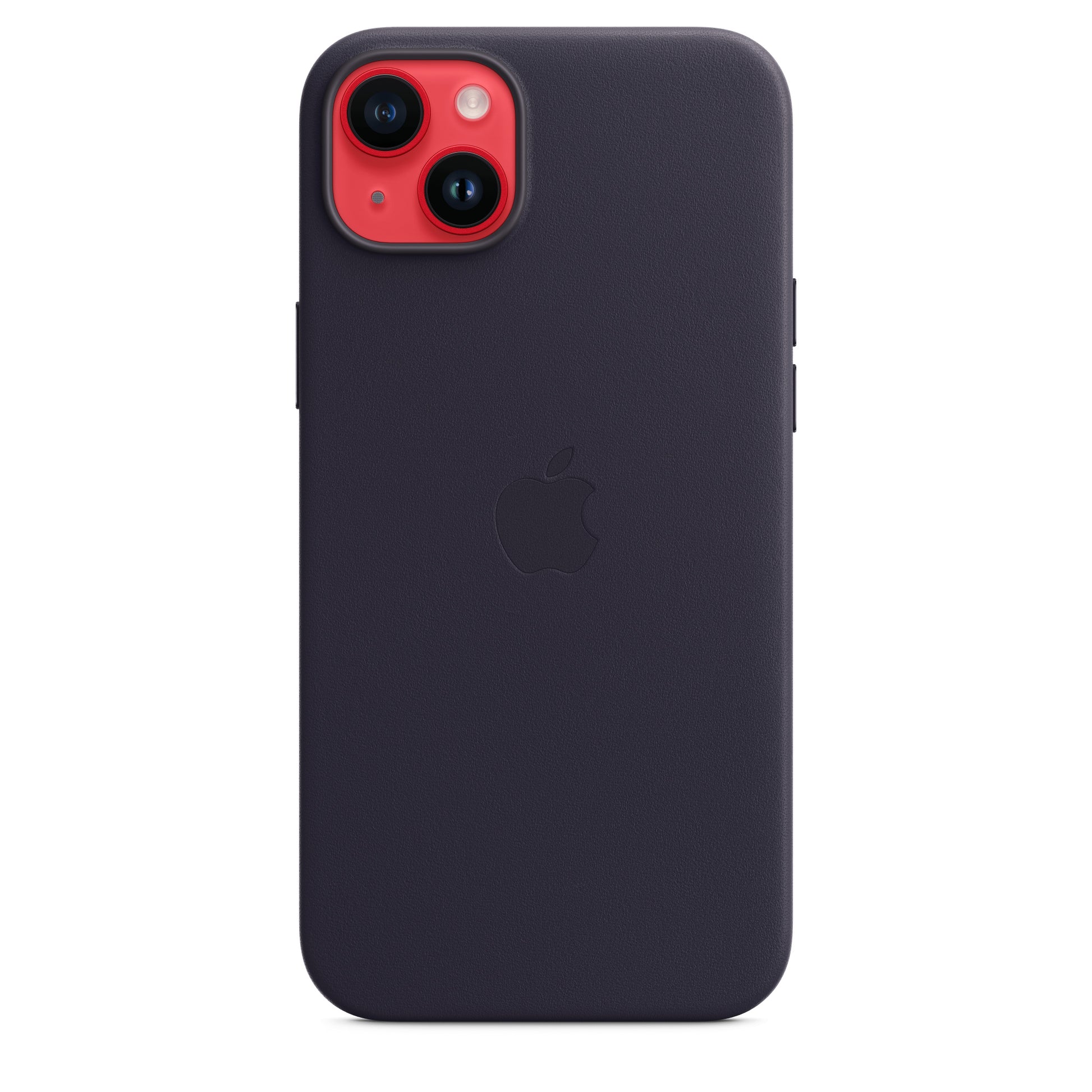 Apple iPhone 14 Plus Leder Case mit MagSafe tinte – Anwendung