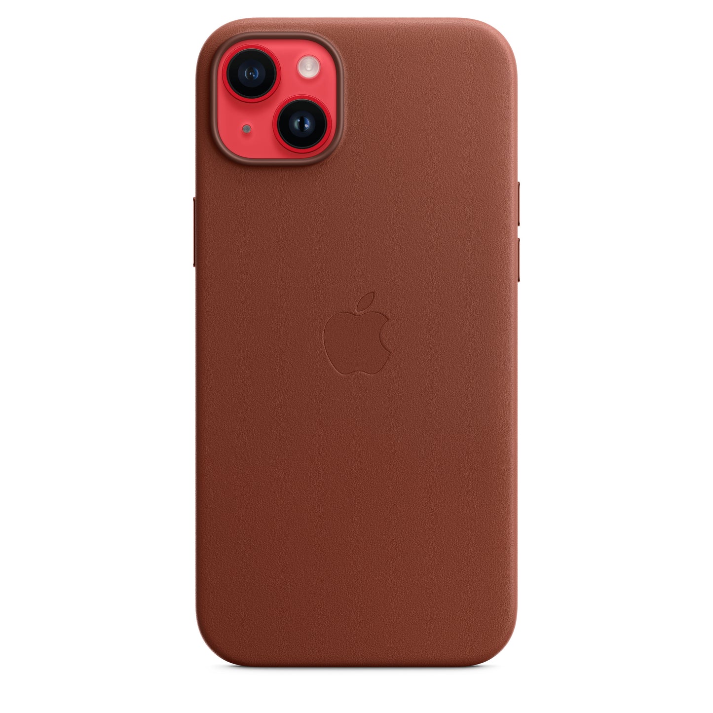 Apple iPhone 14 Plus Leder Case mit MagSafe umber – Anwendung